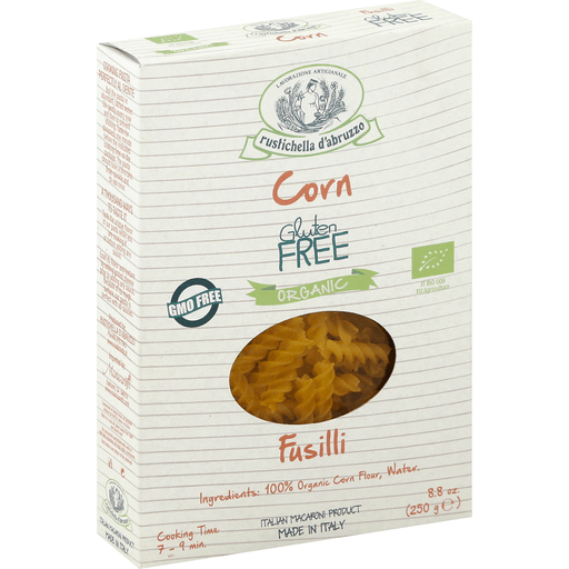 Rustichella D' Abruzzo Fusilli, Corn, Gluten Free, Organic