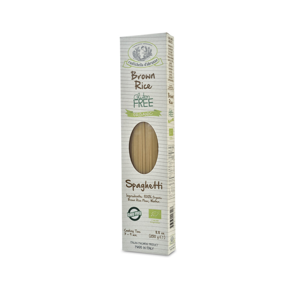 Rustichella d'Abruzzo Organic Gluten Free Brown Rice Spaghetti