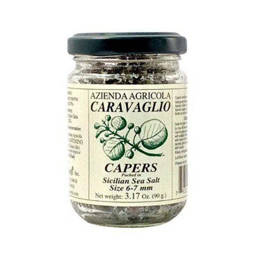Antonino Caravaglio Salted Capers, 3.2 Ounce