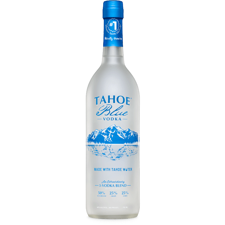 Tahoe Blue Vodka 750ml Bottle