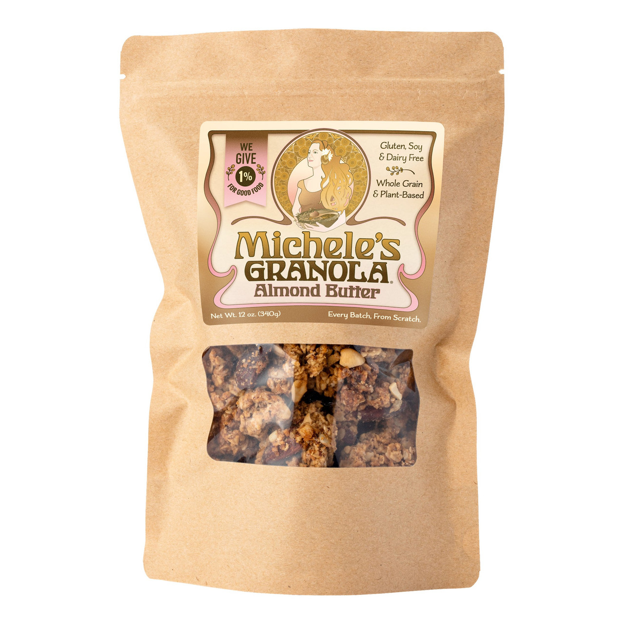 Michele's Granola Almond Butter - Case Of 6/12 Oz