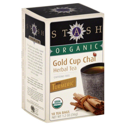 Nature's Guru Instant Classic Chai Tea Drink Mix Sweetened 10 Count Single Serve On-the-Go Drink Packets
