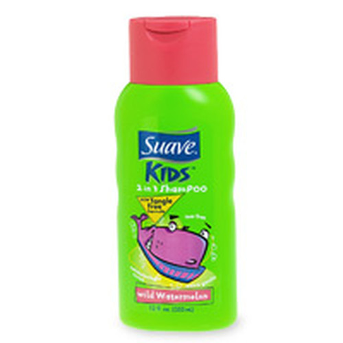 Suave Kids 2 In 1 Shampoo And Conditioner Watermelon Wonder, 12 Oz