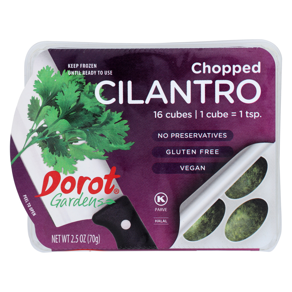Dorot Gardens Frozen Chopped Cilantro Cubes