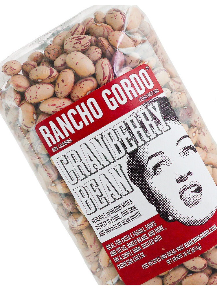 Rancho Gordo Cranberry Beans