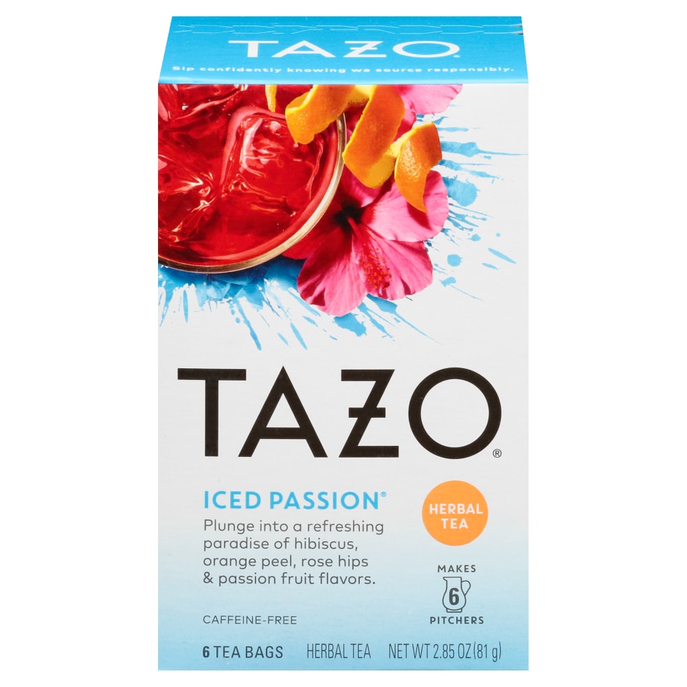 Tazo Tea Iced Passion Herbal Bags