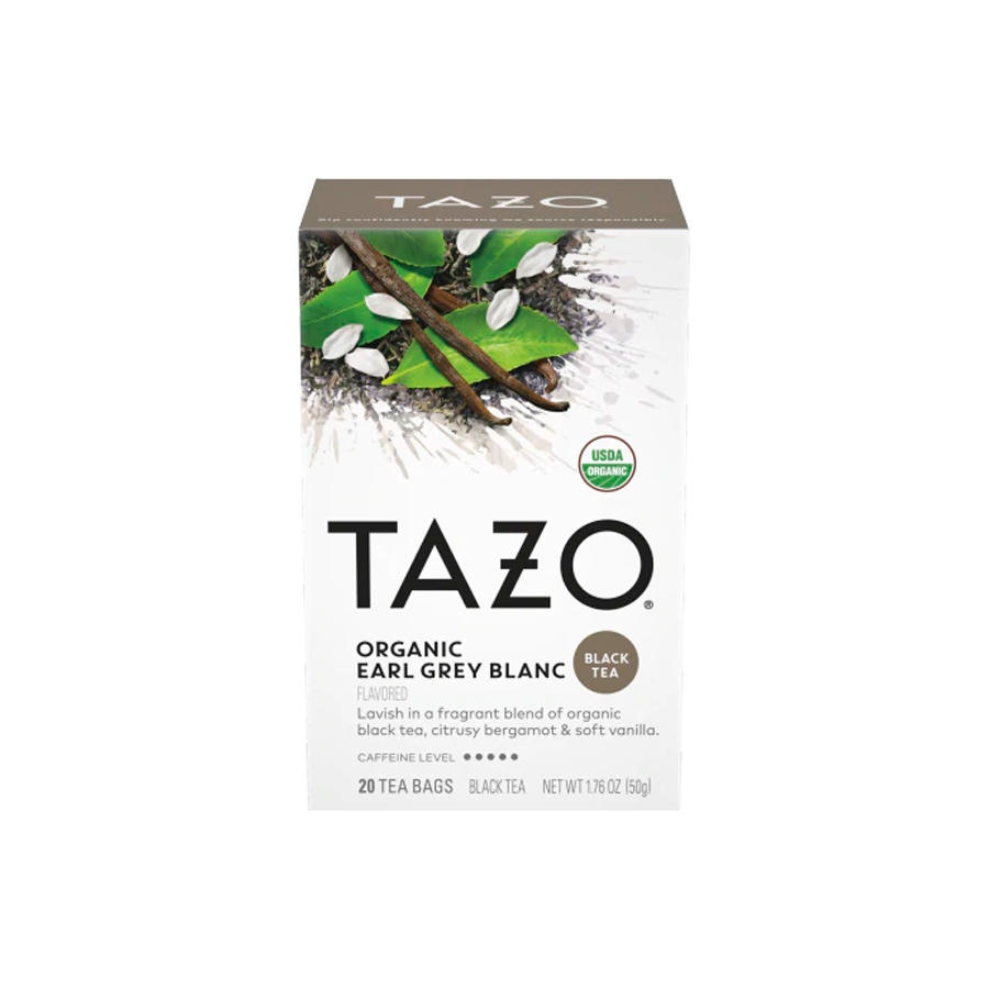 Tazo Tea Earl Grey Blanc - Case Of 6 - 20 BAG