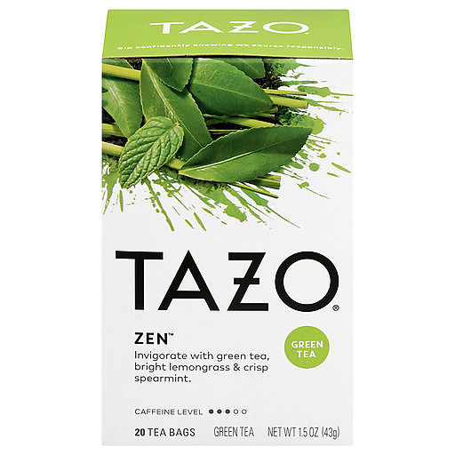 Tazo Zen Green Tea Bags 20 Ct Box