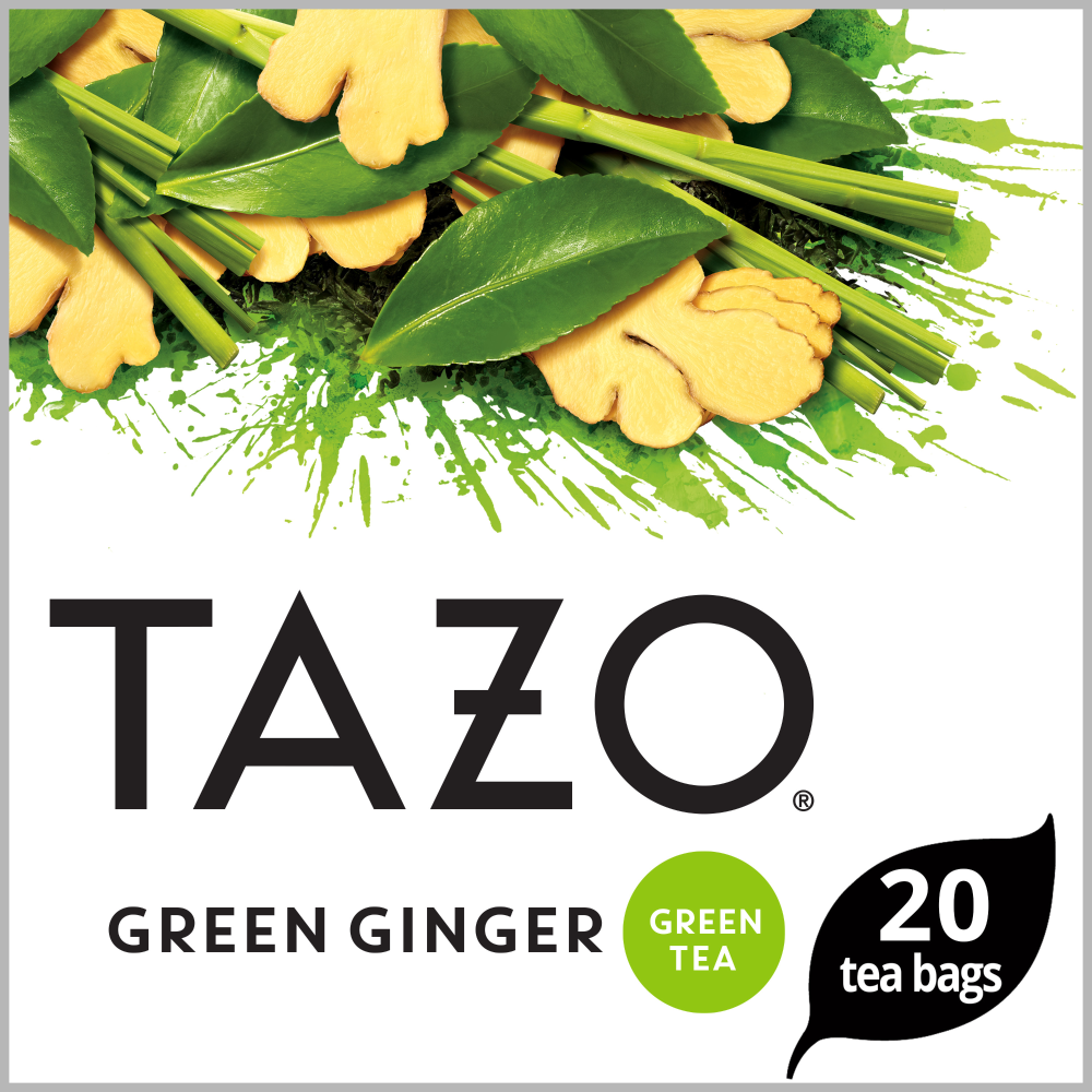 Tazo Green Ginger Tea 20 Ct Box 6ct Case