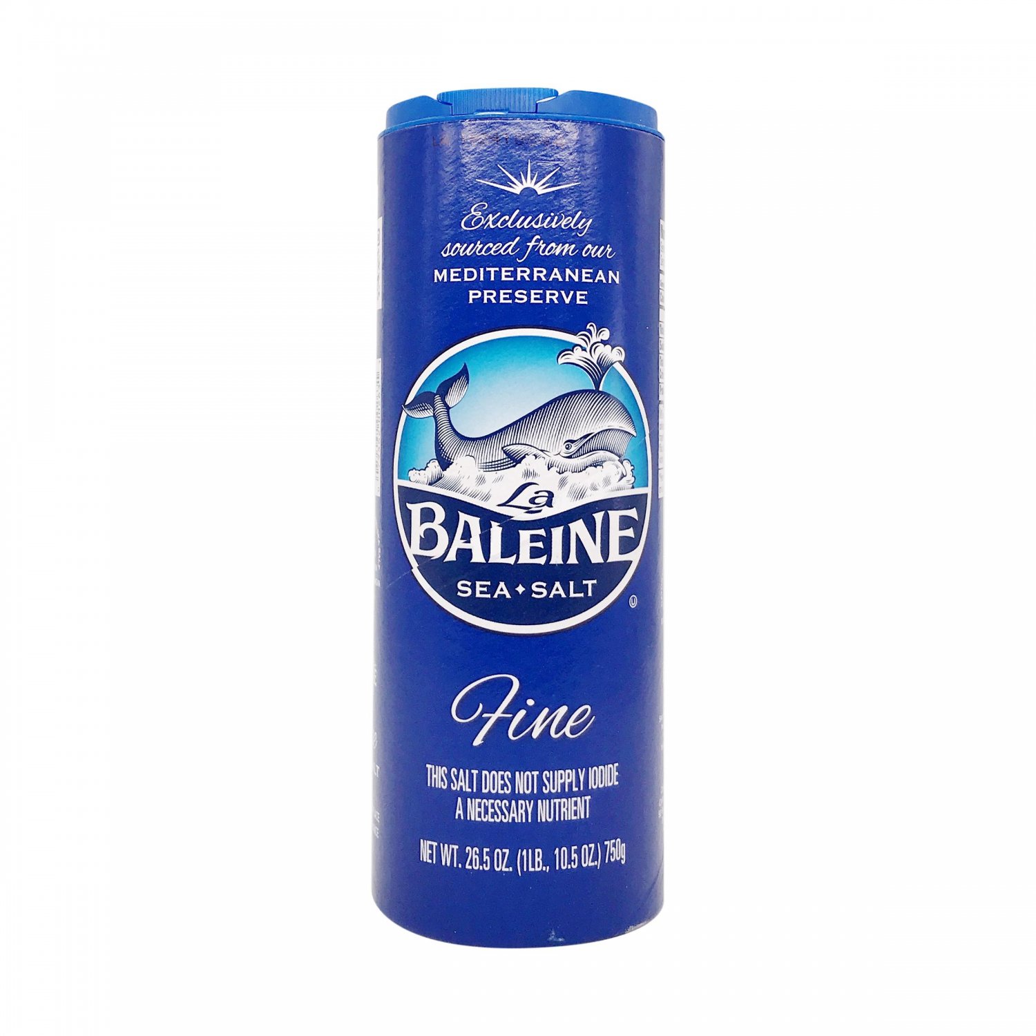 La Baleine Fine Sea Salt 26.5 Oz - 12ct Case