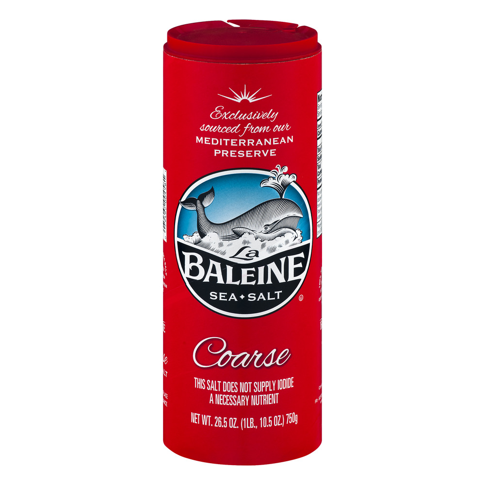 La Baleine Coarse Sea Salt 26.5 Oz - 12ct Case