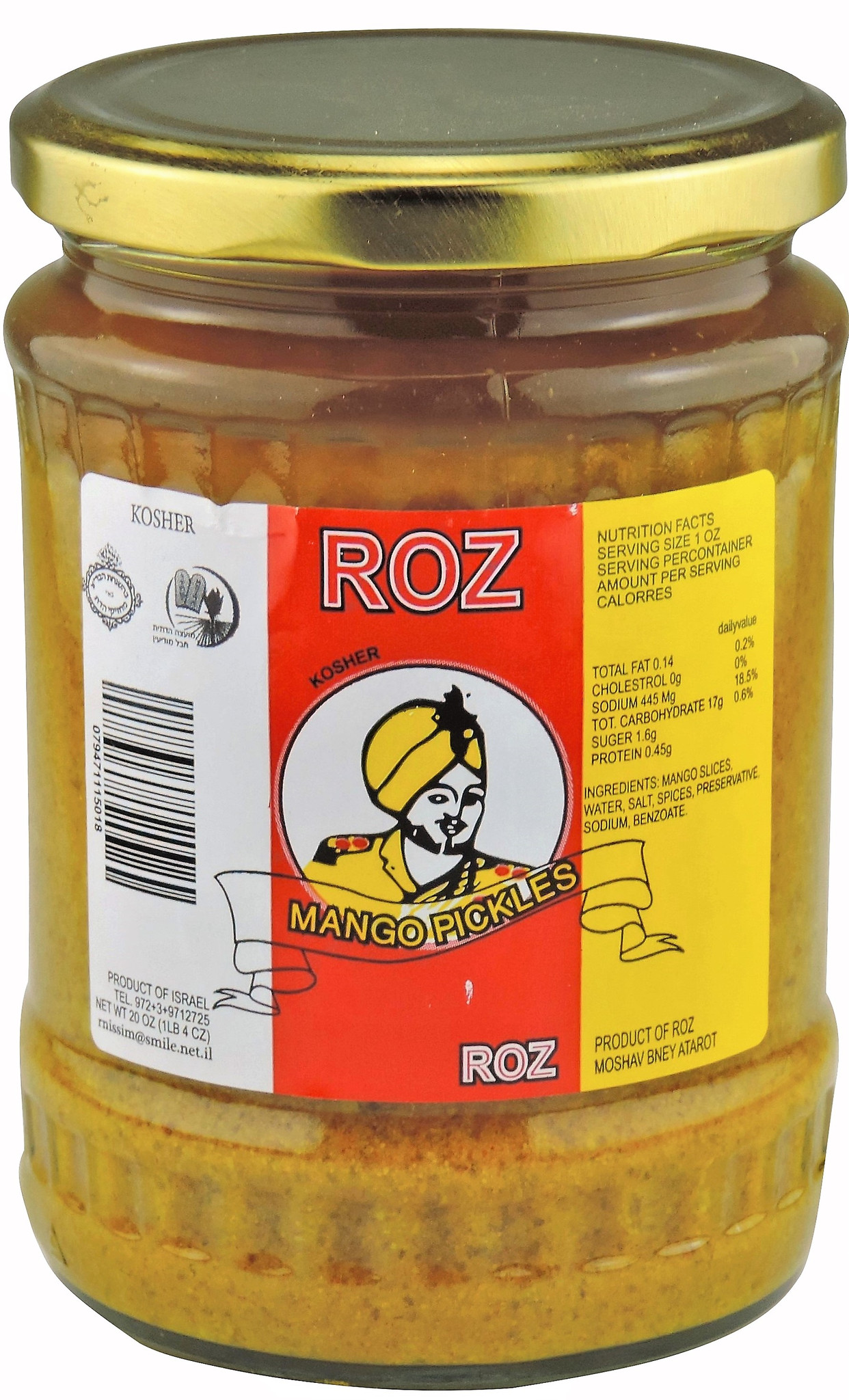 Roz Pickled Mango- Amba – 115-001