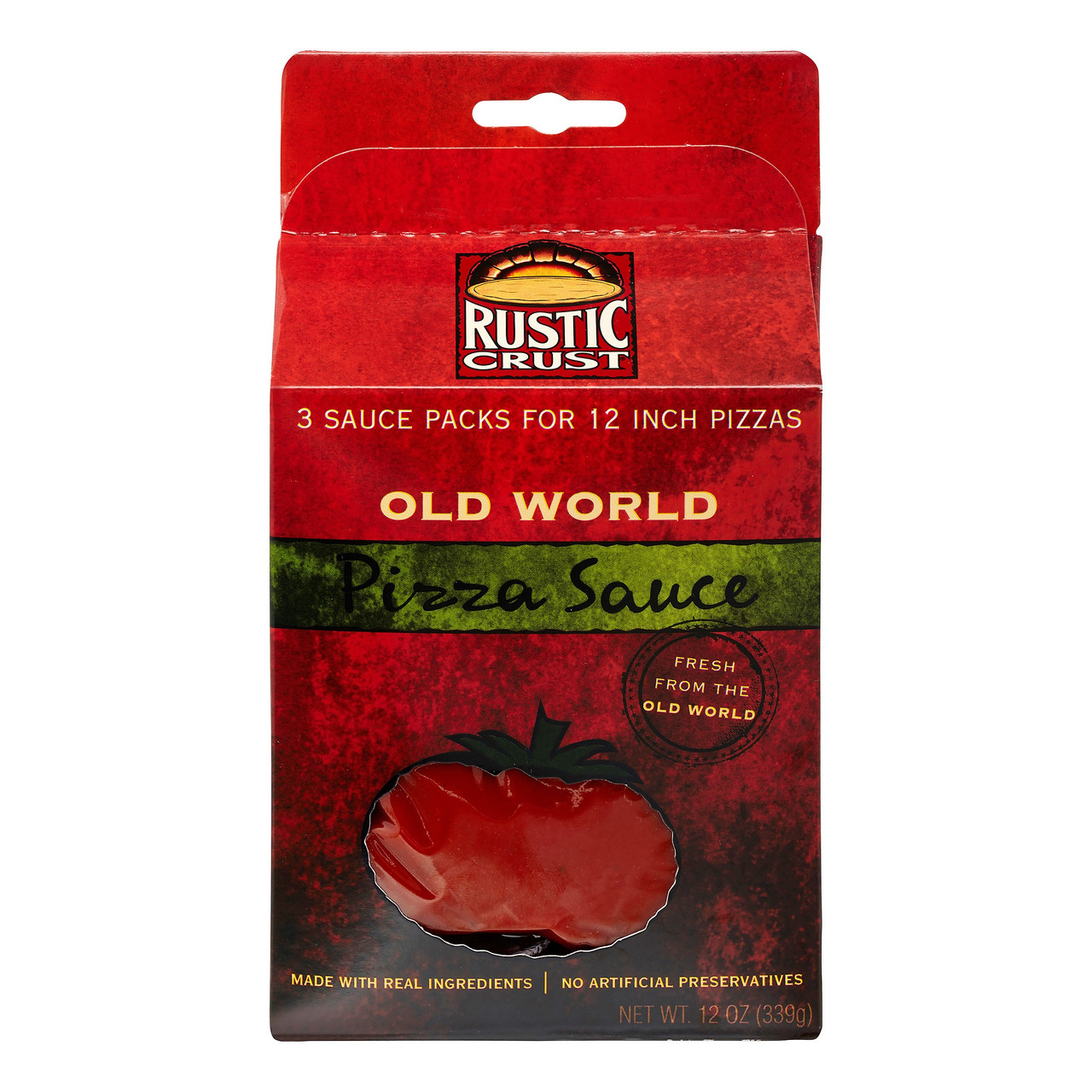 Rustic Crust Old World Pizza Sauce 3 Packs, 12 Oz