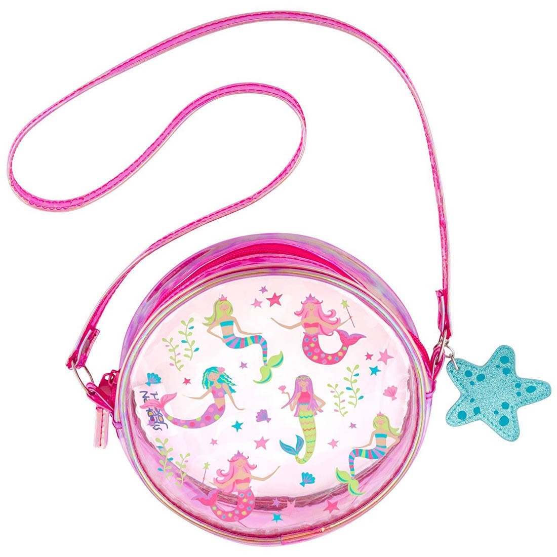 BIA Stephen Joseph Clear Crossbody Purse Mermaid