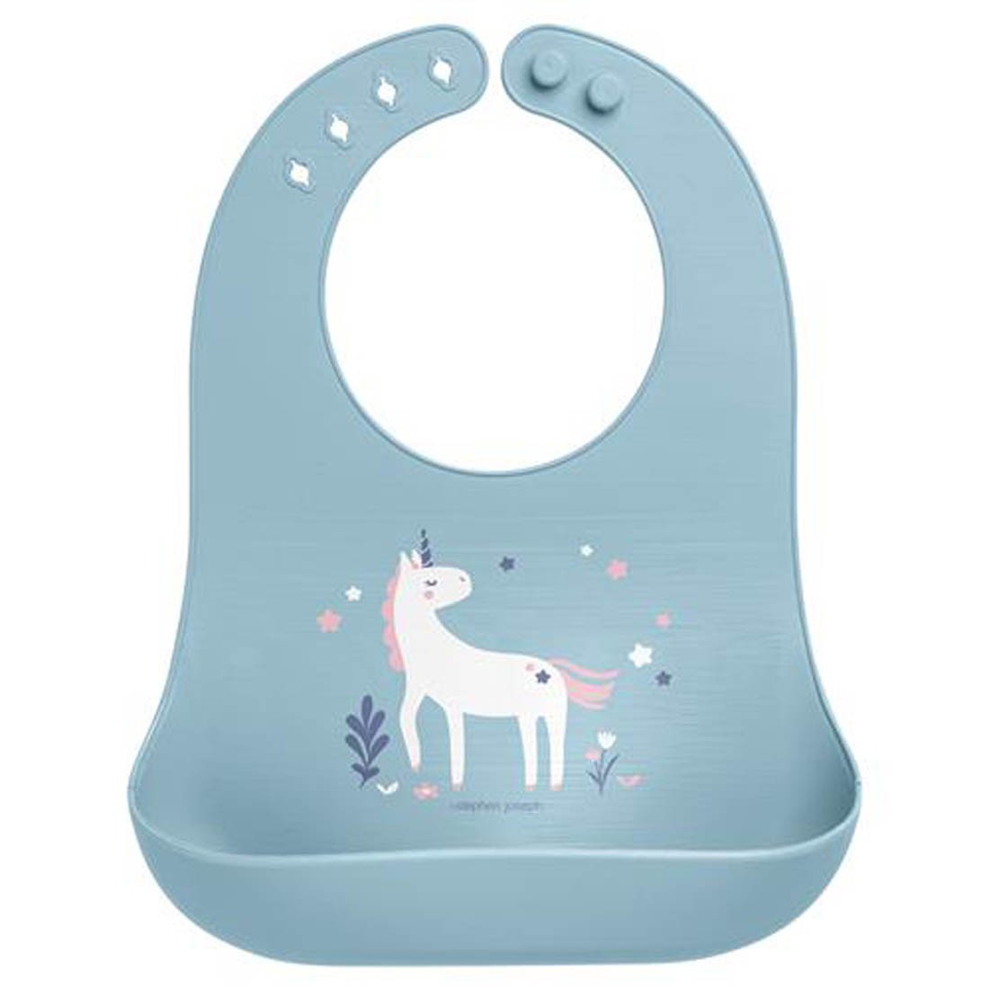 Stephen Joseph Silicone Bibs Unicorn