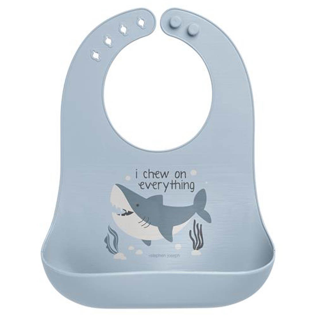 Stephen Joseph Make My Day Baby Bib Σαλιάρα Σιλικόνης Owl
