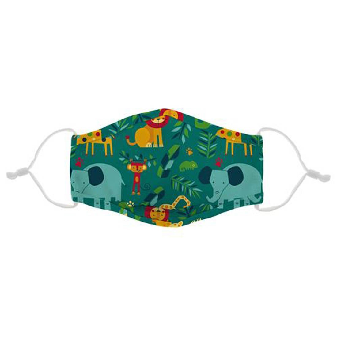 Bazic Stephen Joseph Kids Polyester Face Mask Zoo