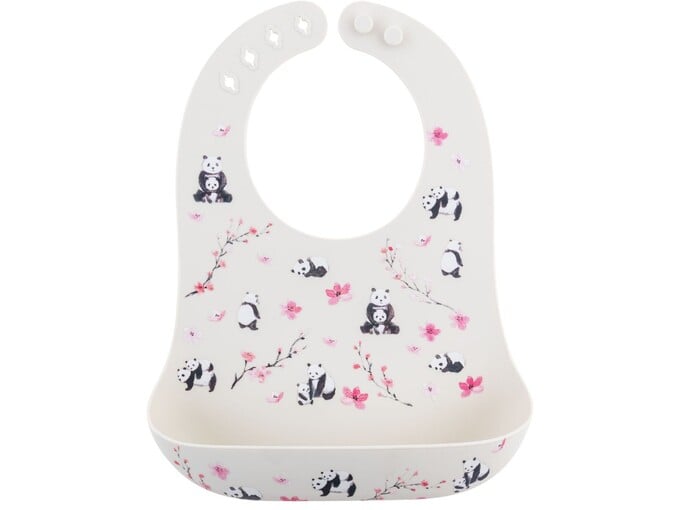 Bumkins Waterproof Sleeved Bib Dinosaurs 6-24 Months 1pack