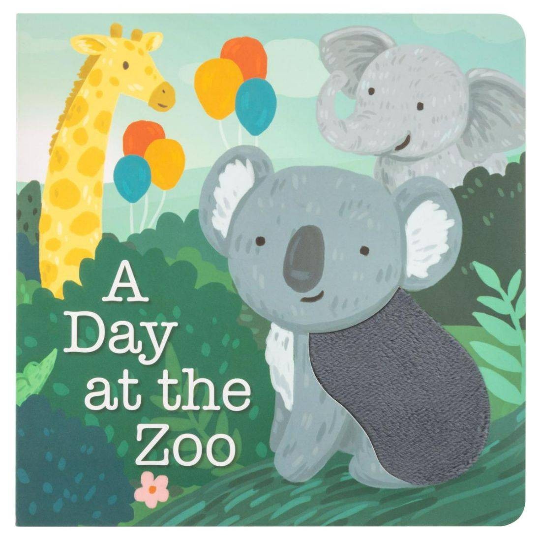 Kipling Stephen Joseph Board Book - A Day At The Zoo