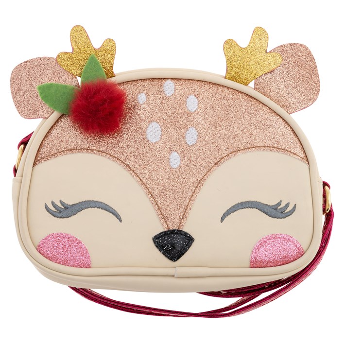 Holiday Fashion Purse Reindeer(h23)