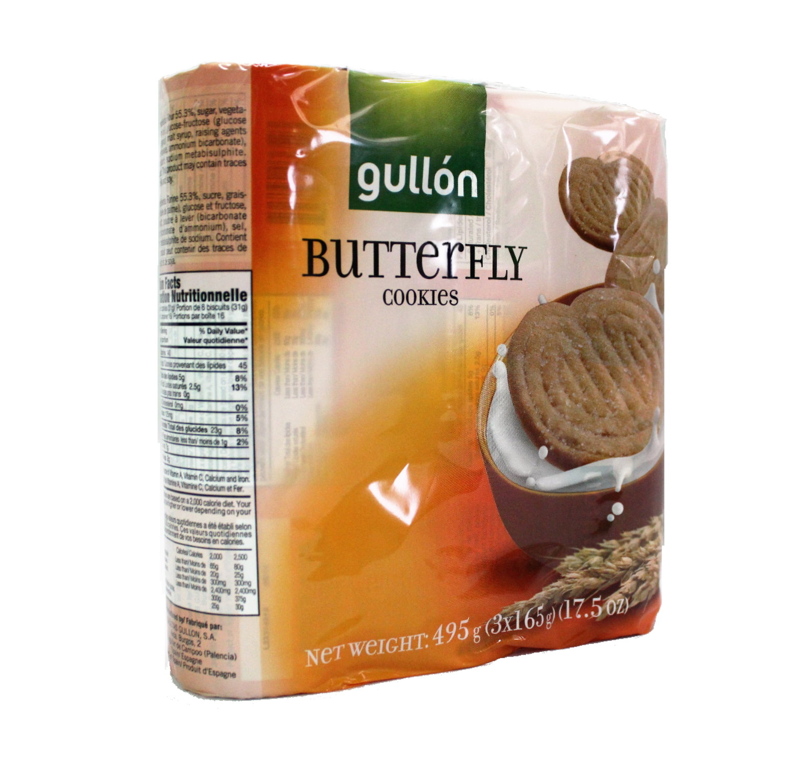 Gullon Butterfly Cookies 495g