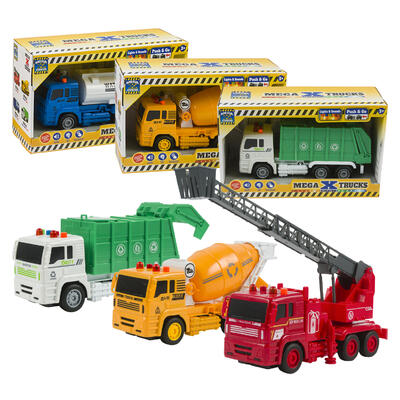 Toy Truck W/ Lights And Music- 4 Assortments