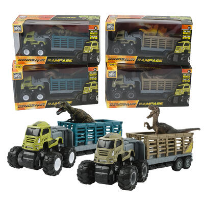 4WD Toy Truck W/ Dinosaur- 3 Assortments