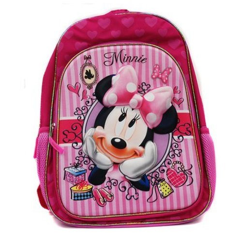 Marcas Varias Disney Minnie Mouse 16" 3D Graphic Backpack