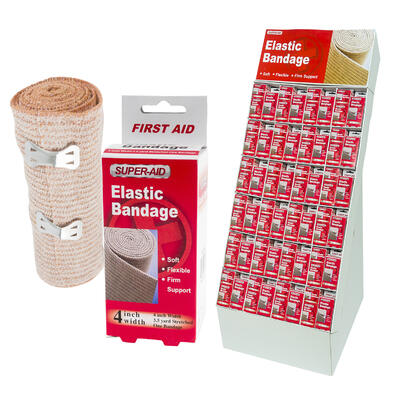 Dura-Aid Elastic Bandage Display - Asst