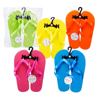 Ladies Flip Flop Sandals - Astd. Colors/Sizes