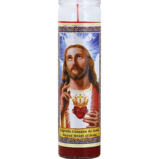 Eternalux Candle, Sacred Heart Of Jesus