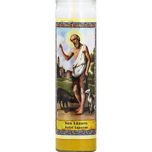 Eternalux St Lazaro Yellow Candle