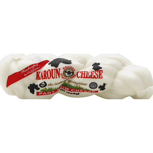 Karoun Braided, Part Skim Milk String Cheese - 13 Oz