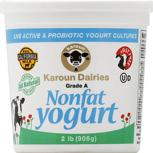 Karoun Non Fat Plain Yogurt 32oz