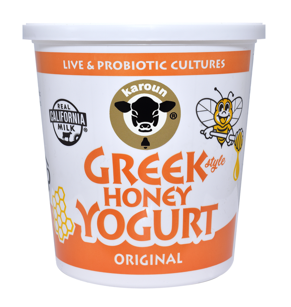 Karoun Yogurt, Greek Style, With Honey