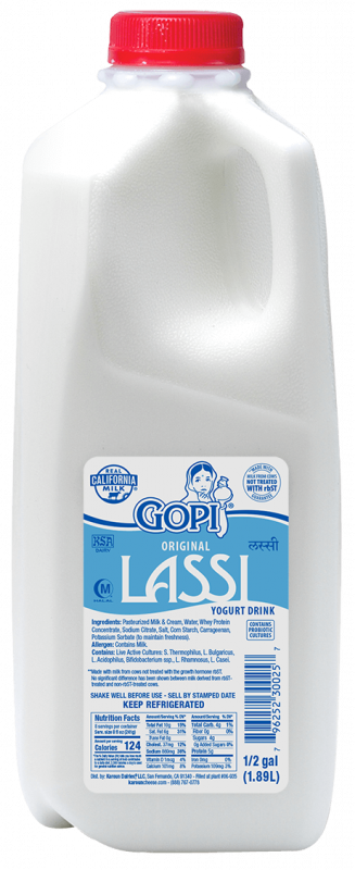 Gopi Lassi Yogurt Drink 1pint