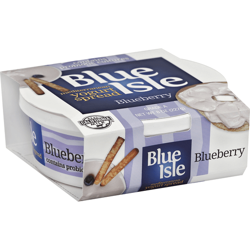 Blue Isle Yogurt Spread, Mediterranean, Blueberry
