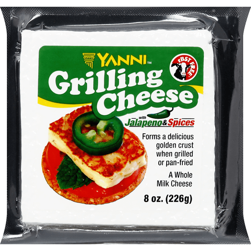 Yanni Grilling Cheese, With Jalapeno & Spices