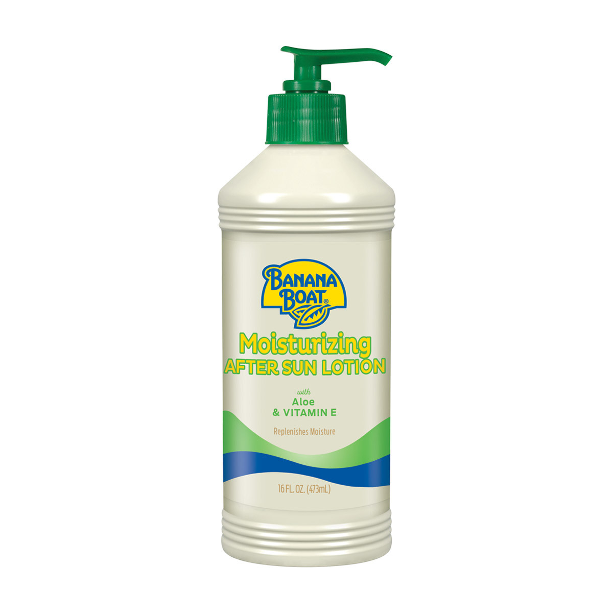 Banana Boat Moisturizing After Sun Lotion With Aloe & Vitamin E, 16 Fl Oz (473 Ml)