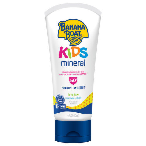 Banana Boat Kids Mineral Sunscreen Lotion - SPF 50 - 6 Fl Oz