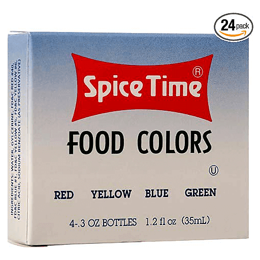 Spice Time Food Colors