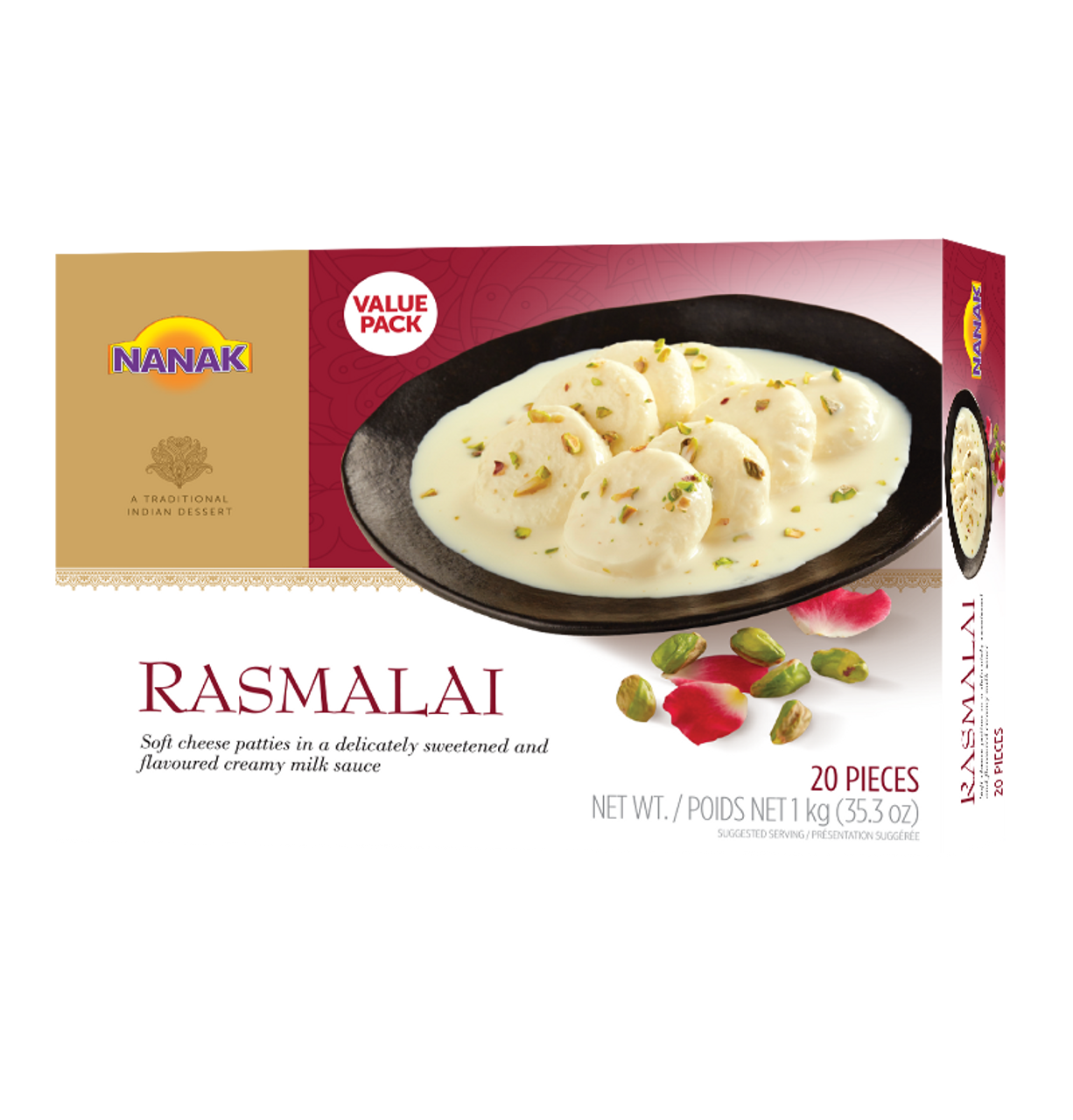 Nanak Rasmalai 20 Pcs