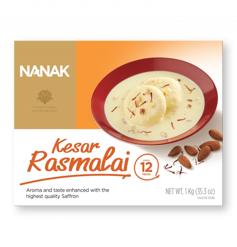 Nanak Kesar Rasmalai 12 Pc – Sku 13781
