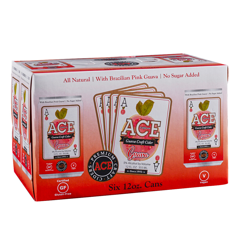 Ace Cider Guava Craft 6-Pack Can
