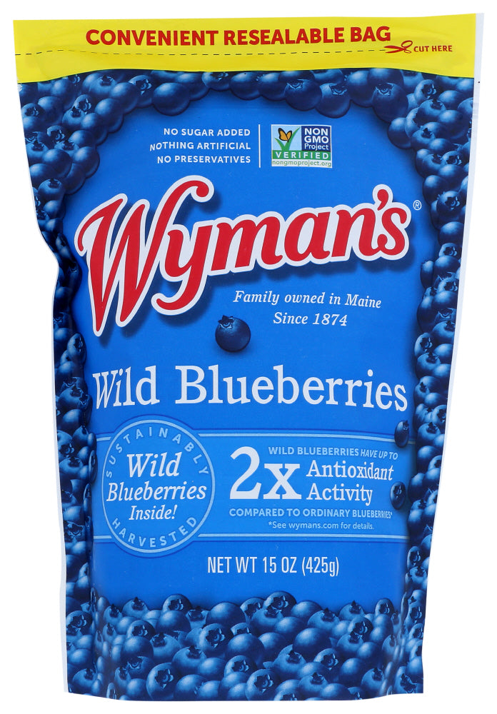 Wymans Frozen Wild Blueberries 15 Oz