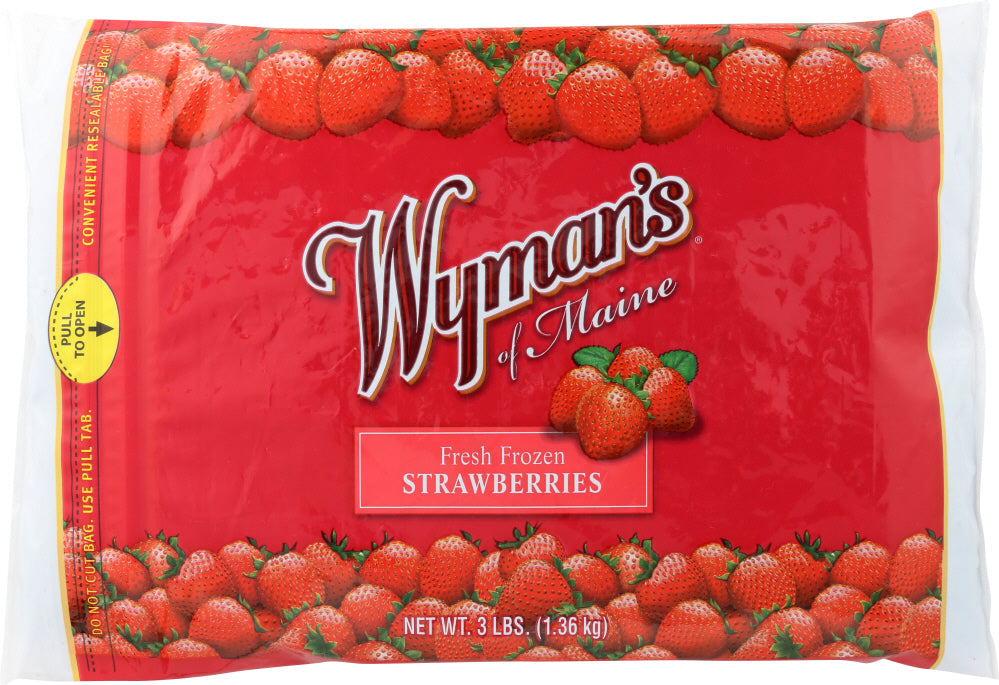 Wyman's Fresh Frozen Strawberries, 3 Lb