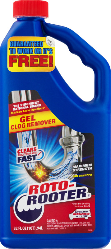 Roto-Rooter Gel Clog Remover 32.00 Fl Oz