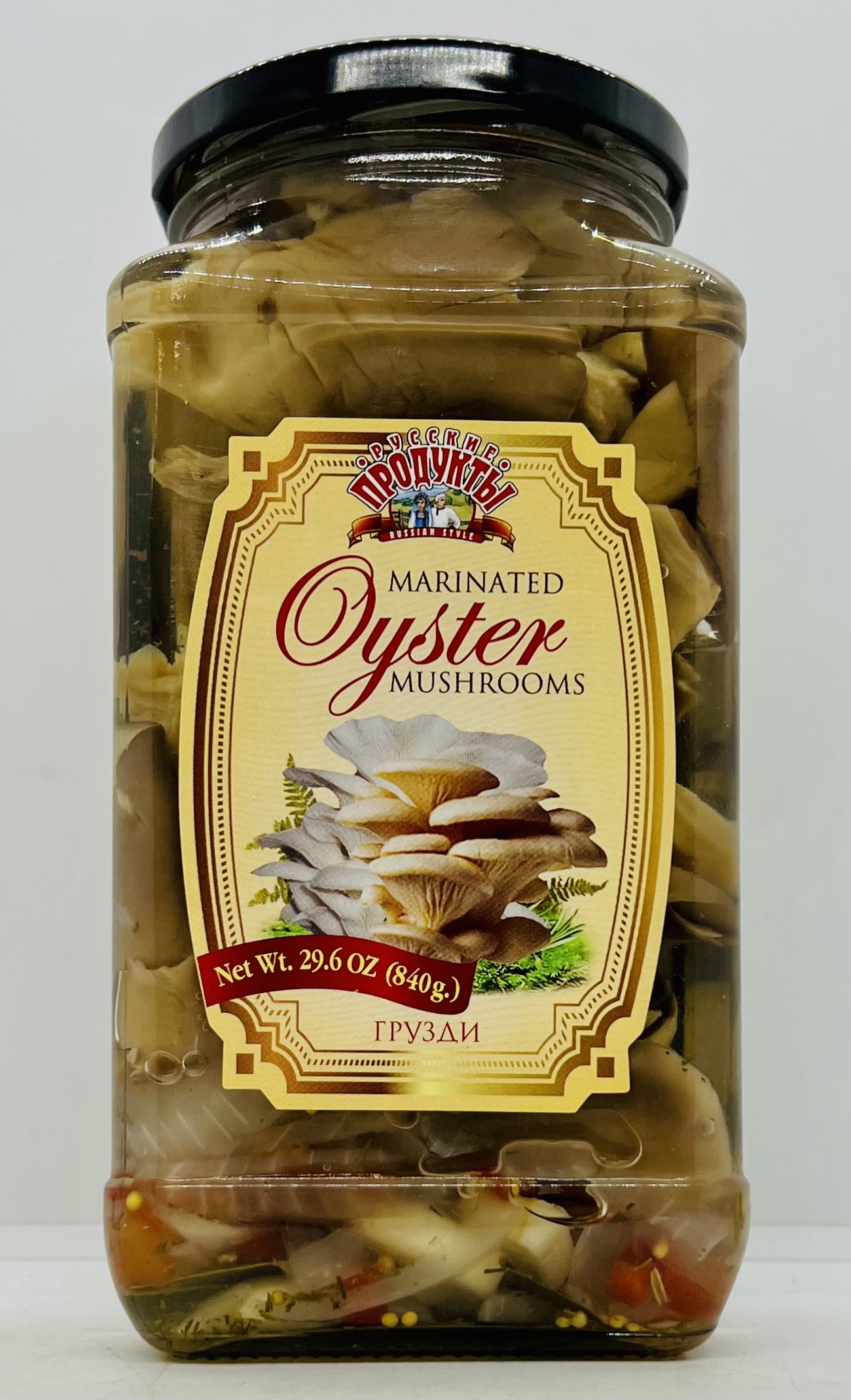 Russian Products Marinated Oyster Mushrooms 840g