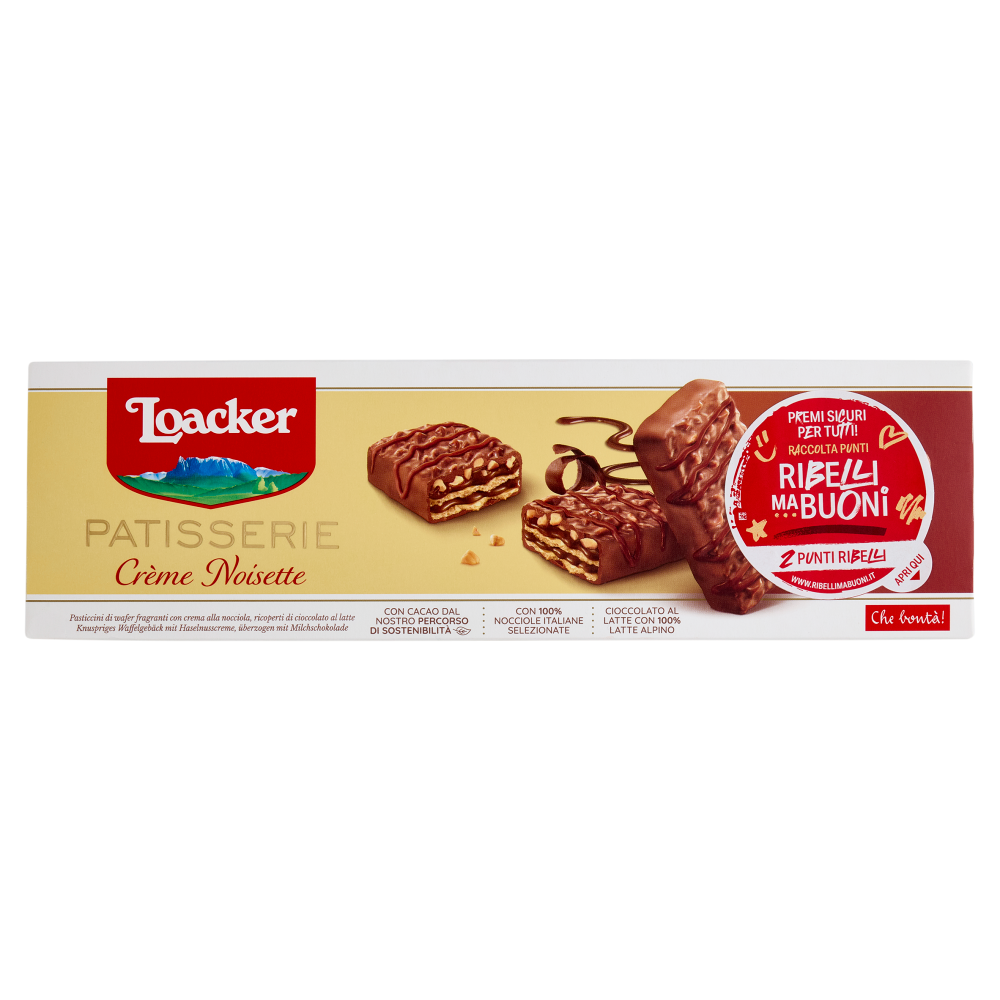 Loacker Gran Patisserie 100gr Crème Noisette