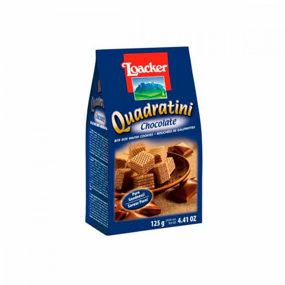 Loacker Quadratini Wafer Coconut 125g